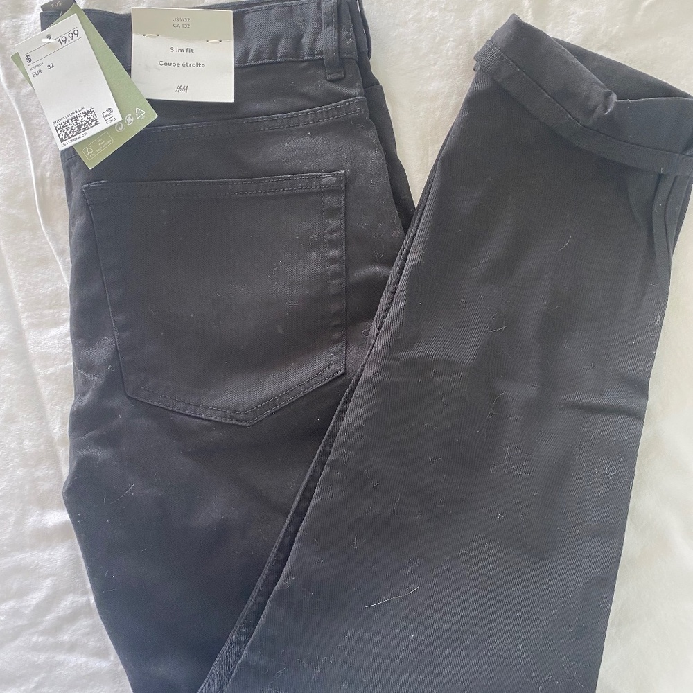 Men’s H&M Black Chino